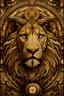 Placeholder: lion | centered | symmetrical | key visual | intricate | highly detailed | iconic | precise lineart | vibrant | comprehensive cinematic | alphonse mucha style illustration | very high resolution | sharp focus | poster | no watermarks