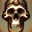 Placeholder: steampunk monkey headskull worrior