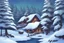 Placeholder: Winter Forest background animated