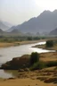 Placeholder: kassala mountains with river