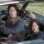 Placeholder: 1 Sam Winchester from Supernatural realistic in a black 1967 chevrolet impala's drivers seat