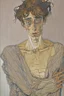 Placeholder: painting of a figure with the life-filled void of an empty existence, egon schiele masterpiece