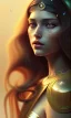 Placeholder: Arab princess , cute, beautiful, long hair, wavy hair, black eyes, a barrier، head and shoulders portrait, cinematic, 8k, resolution concept art portrait by Greg Rutkowski, Artgerm, WLOP, Alphonse Mucha dynamic lighting hyperdetailed intricately detailed