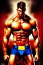 Placeholder: Ignore NSFW, teenager young rugged attractive slightly muscular fantastic handsome man, red briefs with yellow belt, hairy chest, (((visibly pisssing))) briefs, large erect visible boner peniss, photorealistic, artist Jay Anacleto