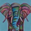 Placeholder: abstract elephant