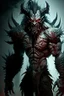 Placeholder: humanoid monster demon brutal beast warrior