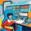 Placeholder: Masterpiece, High Focus, Retro Computer, retro pc, 80's Computer