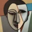 Placeholder: picasso abstract brown woman lying more cubism