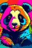 Placeholder: Panda bear, cartoon style, vibrant colors.