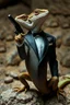 Placeholder: Lizard like James Bond