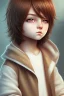 Placeholder: Shota, cute, brown hair, portrait