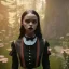 Placeholder: Full body, 3d render,Jenna Ortega, Wednesday addams 1800's women style, 1800's hair style, 1800's women clothes style, hyper realistic, octane render, unreal engine 5, 8k, palace background, uhd