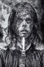 Placeholder: face melting light saber candle chart pixels INFINATE MONEY GLITCH in the style of surrealism black and white
