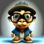 Placeholder: 3D, cartoon, Gustavo Petro, full body, shoes, hat