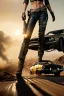 Placeholder: Ultra realistic mad max scene, party. Danger sweet woman, waist up view. Steampunk style, epic, yellow smoke fog, hottest, highly detailed, concept art, unreal engine 5, god rays, ray tracing, RTX, lumen lighting, ultra detail, volumetric lighting, 3d, finely drawn, high definition, high resolution.