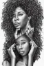 Placeholder: scribble portrait of Black woman, 8k resolution, r_drawings_rene, scribble, scribble drawing, scribble art, behance, rdrawings25, synthetic, hairy scribble fill, line draw, scribble sketch, , Vince low