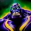 Placeholder: Ultra detailed fullbody Portrait in oil on canvas of Venom merges with Thanos,extremely detailed digital painting, extremely detailed face,crystal clear Big eyes, mystical colors ,perfectly centered image, perfect composition, rim light, beautiful lighting,masterpiece,8k, stunning scene, raytracing, anatomically correct, in the style of robert e howard and Ken Kelley and Ohrai Noriyoshi and Simon Bisley and tomzj1