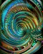 Placeholder: Fractal art. Spiral.