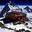 Placeholder: A restaurant on the summit of Mount Everest.