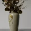 Placeholder: photo of a cracked ceramic vase repaired with gold, kintsugi, beautiful, vines and leaves, rosebuds, delicate, cinematic, high detail, beautiful composition, delicate arrangement, aesthetic, soft lighting, award winning photography, tender