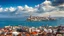 Placeholder: desktop wallpaper ,Istanbul turkey Kadikoy city sight seeing famous places ,blue sky nice clouds,