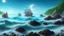 Placeholder: ocean rocky shore