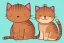 Placeholder: cute cat isolated illustrations