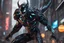 Placeholder: Miles in 8k anime cgi artstyle, Crystal and Symbiote them, neon effect , dragon tattoos, close picture, full body, apocalypse, intricate details, highly detailed, high details, detailed portrait, masterpiece,ultra detailed, ultra quality