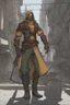 Placeholder: Male human rogue i na city