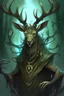 Placeholder: Eldritch deer god, Horrifying dnd artsyle