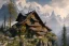 Placeholder: a swiss house in the mountains as far cry 4 concept art, spring season, beautiful, gorgeous buildings, oil painting, painting by viktor vasnetsov, concept art, fantasy landscape, swiss architecture, cryengine 5 enterprise engine, volumetric lighting, volumetric clouds, painting by ivan shishkin, hyperborea, hires, trending on artstation