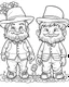 Placeholder: Real St. Patrick day Kids coloring pages
