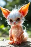 Placeholder: glorious transparent transcendent cute hairy gremlin elf fairy fox built as bubble wrap art
