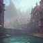 Placeholder: A school in a magical canal town for warlocks and witches