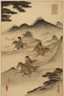 Placeholder: Craft a series of Japanese scroll illustrations depicting scenes from 'The Book of Five Rings,' showcasing Musashi's timeless wisdom on strategy and martial arts.