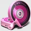 Placeholder: Pink CD-R design