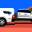 Placeholder: Car transporter from hell with cats