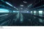 Placeholder: equirectangular projection grid of a futuristic bladerunner cyberpunk trainstation in the rain at night, volumetric lighting 4k spherical panorama realityengine photorender hyperdetailed cinematic