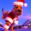 Placeholder: Dog Santa