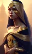 Placeholder: Arab princess She wears a veil , cute, beautiful, long hair, wavy hair, black eyes, head and shoulders portrait, cinematic, 8k, resolution concept art portrait by Greg Rutkowski, Artgerm, WLOP, Alphonse Mucha dynamic lighting hyperdetailed intricately detailed