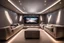 Placeholder: dedicated home cinema room with LED lighting in the walls make sure the room is completely symmetrical