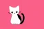 Placeholder: cute cat illustration isolated