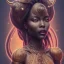 Placeholder: Portrait of Pikachu, sango fantasy, fantasy magic, intricate, sharp focus, illustration, lot's of grain on the skin, tribal tatoos,highly detailed, digital painting, concept art, masterpiece head sexy lady body black African beauty space lady black one head African afro sun, high key lighting, volumetric light high details psychedelic background, cyborg