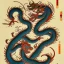 Placeholder: Ukiyo-e style dragon