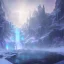 Placeholder: white and gold crystal castle，waterfall, winter snow flakessnow, northern Lights, full of details, smooth, bright sunshine，soft light atmosphere, light effect，vaporwave colorful, concept art, smooth, extremely sharp detail, finely tuned detail, ultra high definition, 8 k, unreal engine 5, ultra sharp focus