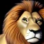 Placeholder: Lion King Animation OC male lion black mane triangular face hooked black nose tip