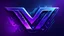 Placeholder: A cyberpunk logo of the letter "W". Purple. Indigo. Atmospheric. and also write "WESELCONFORT" with plane background