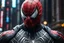 Placeholder: Spider man in 8k live action artstyle, symbiote assassin custom, intricate details, highly detailed, high details, detailed portrait, masterpiece,ultra detailed, ultra quality