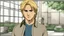 Placeholder: George is estimated to be 20 years of age (as of Broken Sword 1). His trademark appearance consists of blond hair, cut short in the back but left long in the front, as well as jeans with incredibly deep pockets and a blue-green jacket over a white t-shirt.