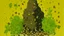 Placeholder: A spring yellowish green honey hive kingdom with wasps painted by Clyfford Still